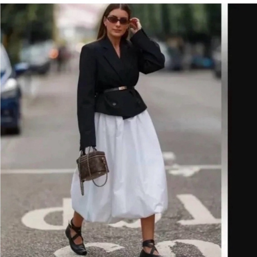 Ballon Midi Skirt-S